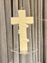 Load image into Gallery viewer, Crucifix 'Blessed' Candle 