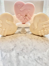 Load image into Gallery viewer, Married Hands in Heart Candle