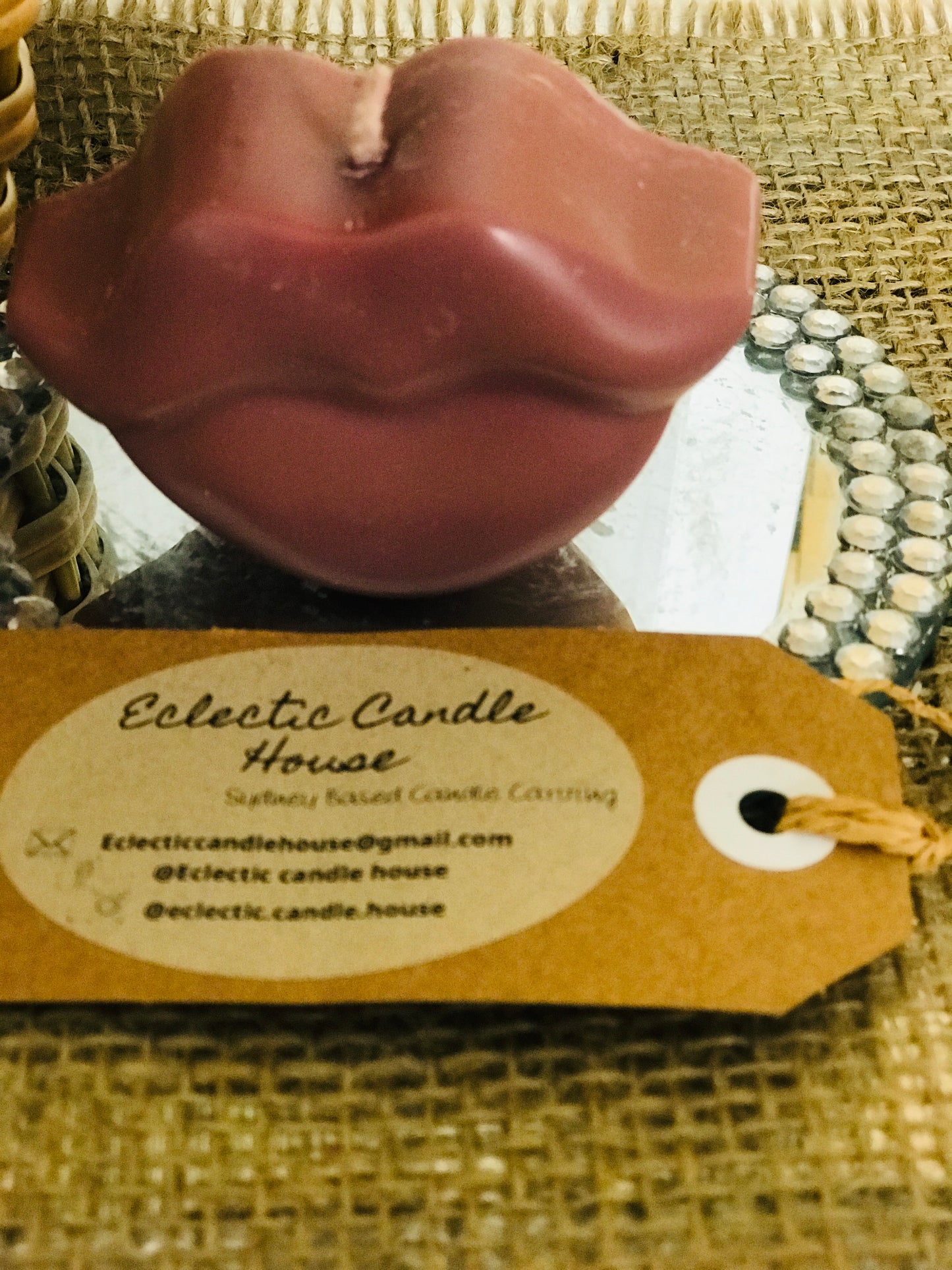 Lips Candle