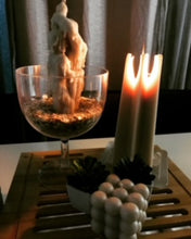 Load image into Gallery viewer, Star Pillar Candle - Large