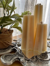 Load image into Gallery viewer, Star Tapered Pillar Candle - Small