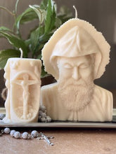 Load image into Gallery viewer, St Charbel Halo Candle