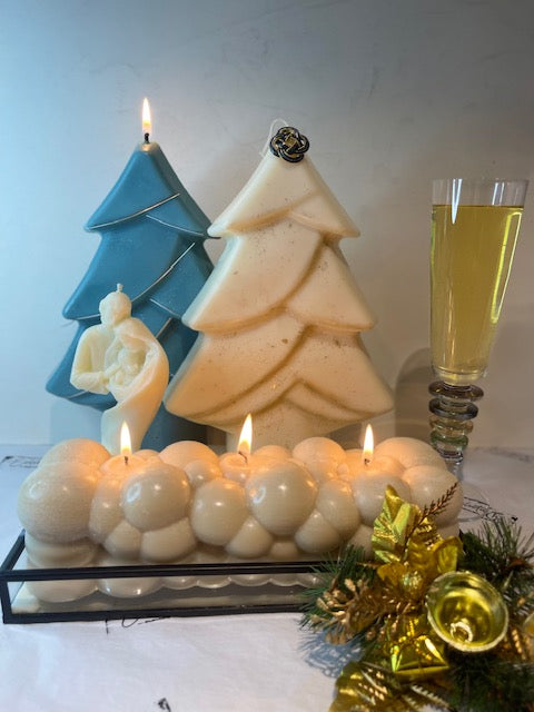 Christmas Tree 2D Candle