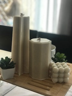 Star Pillar Candle - Large