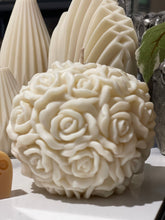 Load image into Gallery viewer, Rose Ball Candle - Large