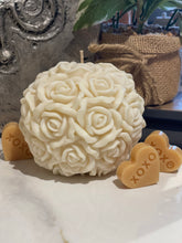 Load image into Gallery viewer, Rose Ball Candle - Large