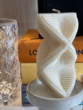 Load image into Gallery viewer, Sculptured Tower Candle