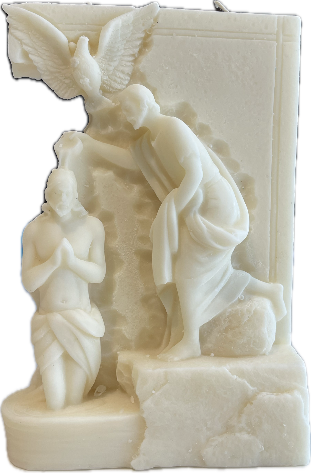 Jesus Baptism Candle - Large