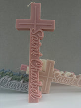 Load image into Gallery viewer, Cross Candle ‘Saint Charbel’
