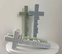 Load image into Gallery viewer, Cross Candle ‘He is Risen’
