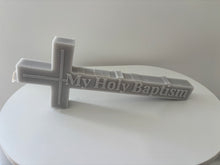 Load image into Gallery viewer, Cross candle ‘My Holy Baptism’
