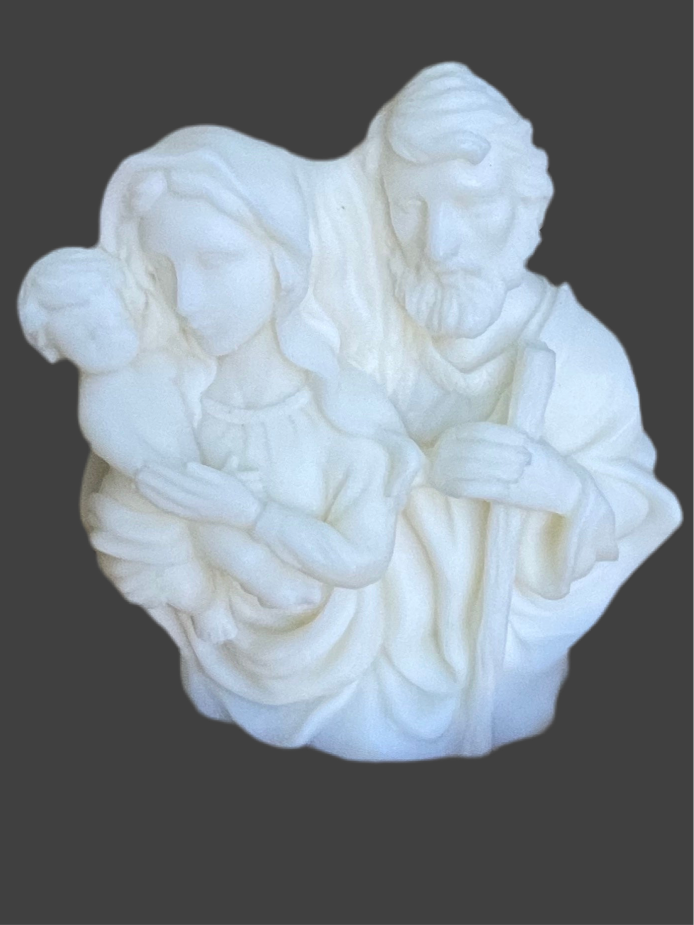 Holy Family Portrait Candle