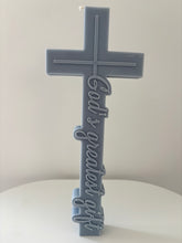 Load image into Gallery viewer, Cross Candle ‘God’s greatest gift’
