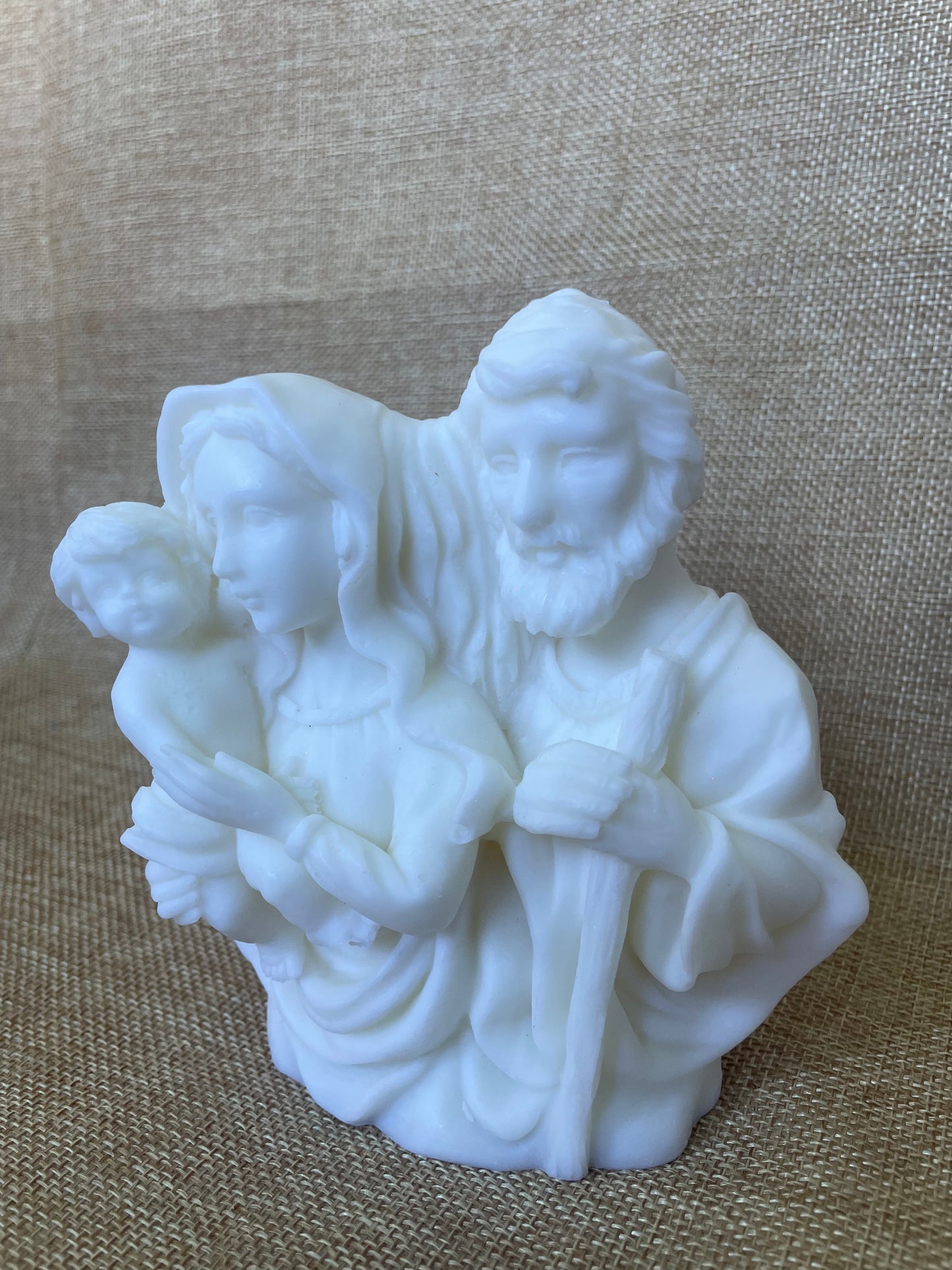 Holy Family Portrait Candle