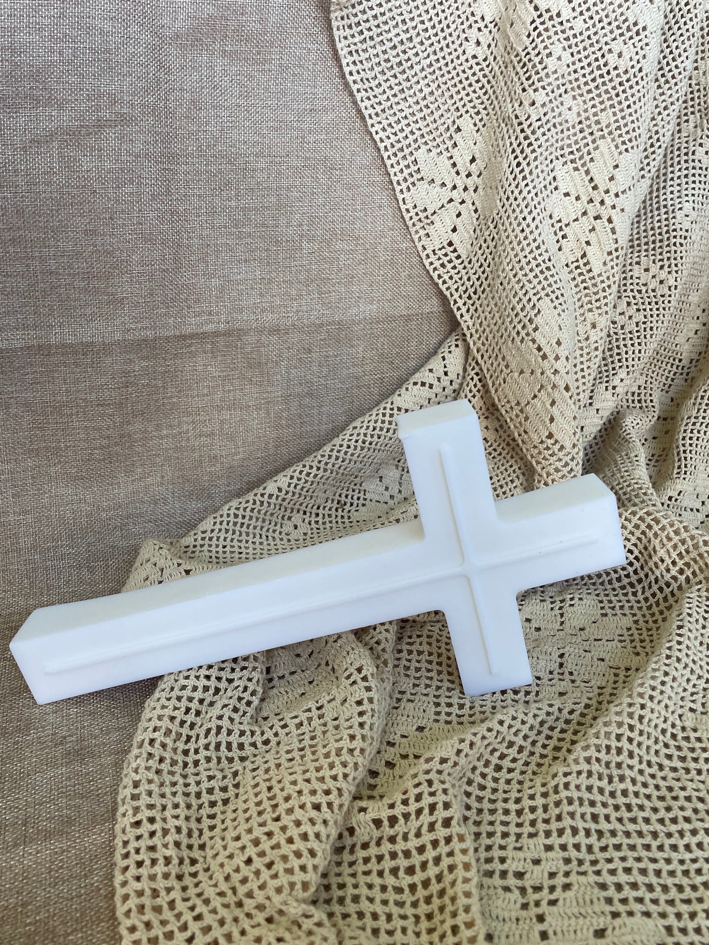 Cross Candle 3D - Large