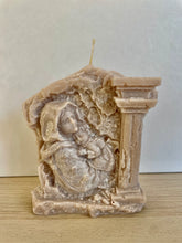 Load image into Gallery viewer, Mary Jesus Brick Candle
