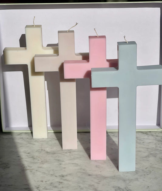 Cross Candle - Large