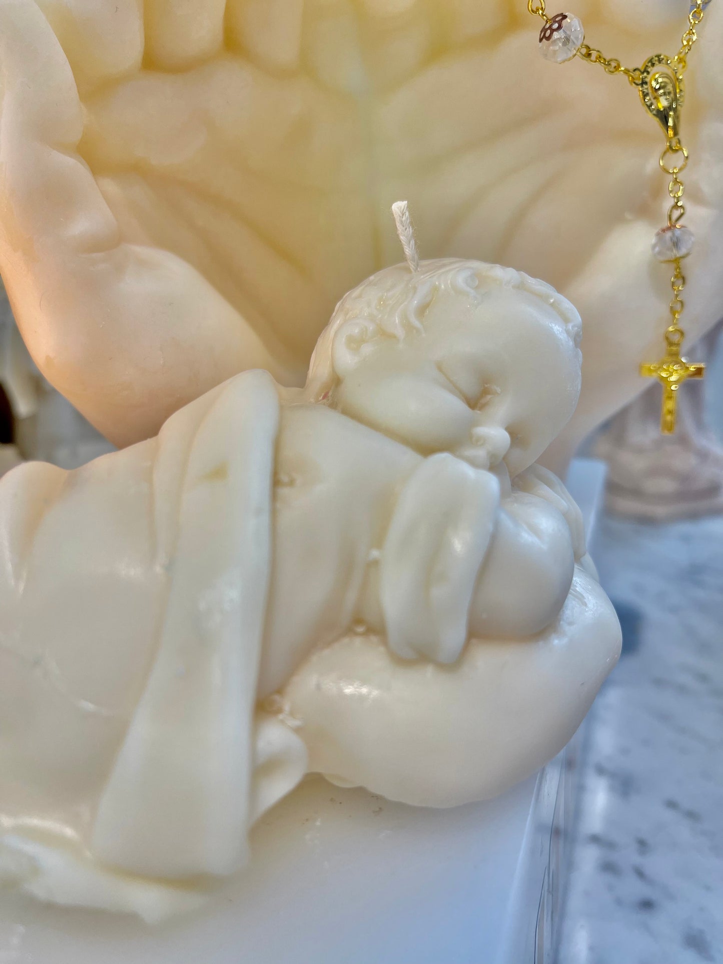 Baby Sleeping Candle - Large