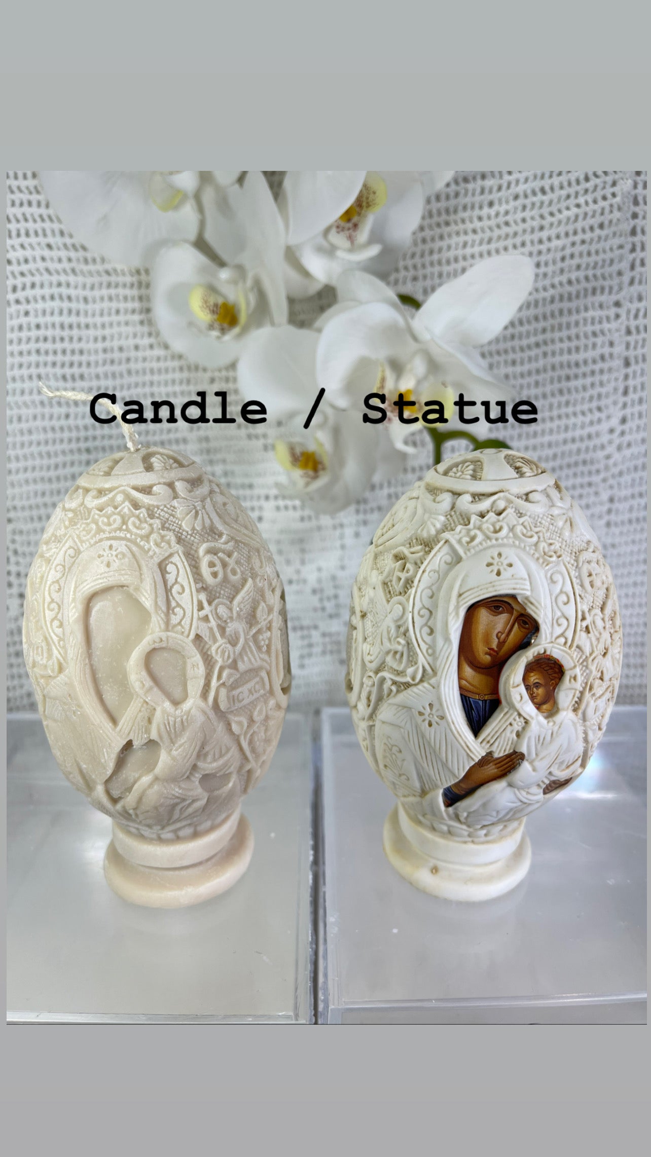 Holy Egg Candle