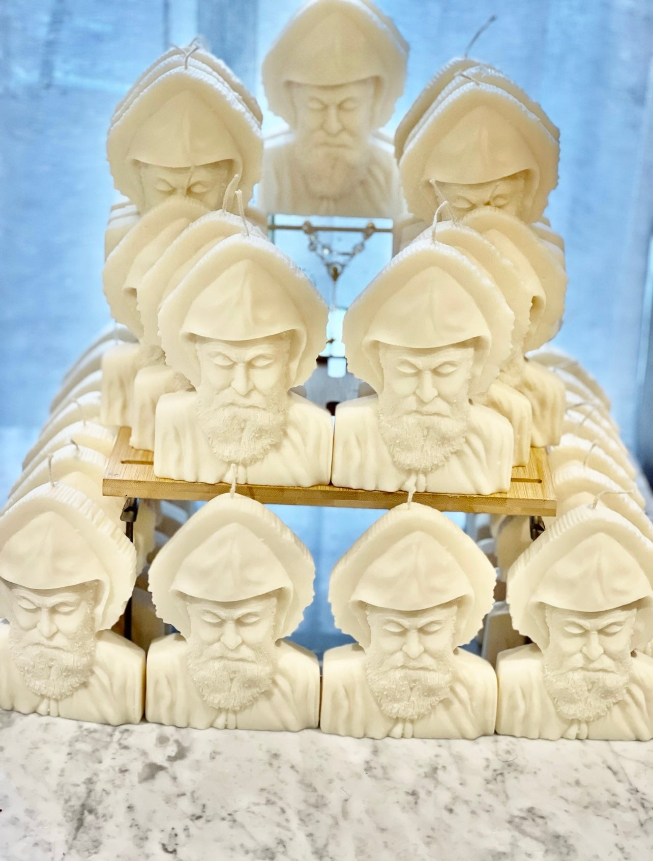 St Charbel Halo Candle