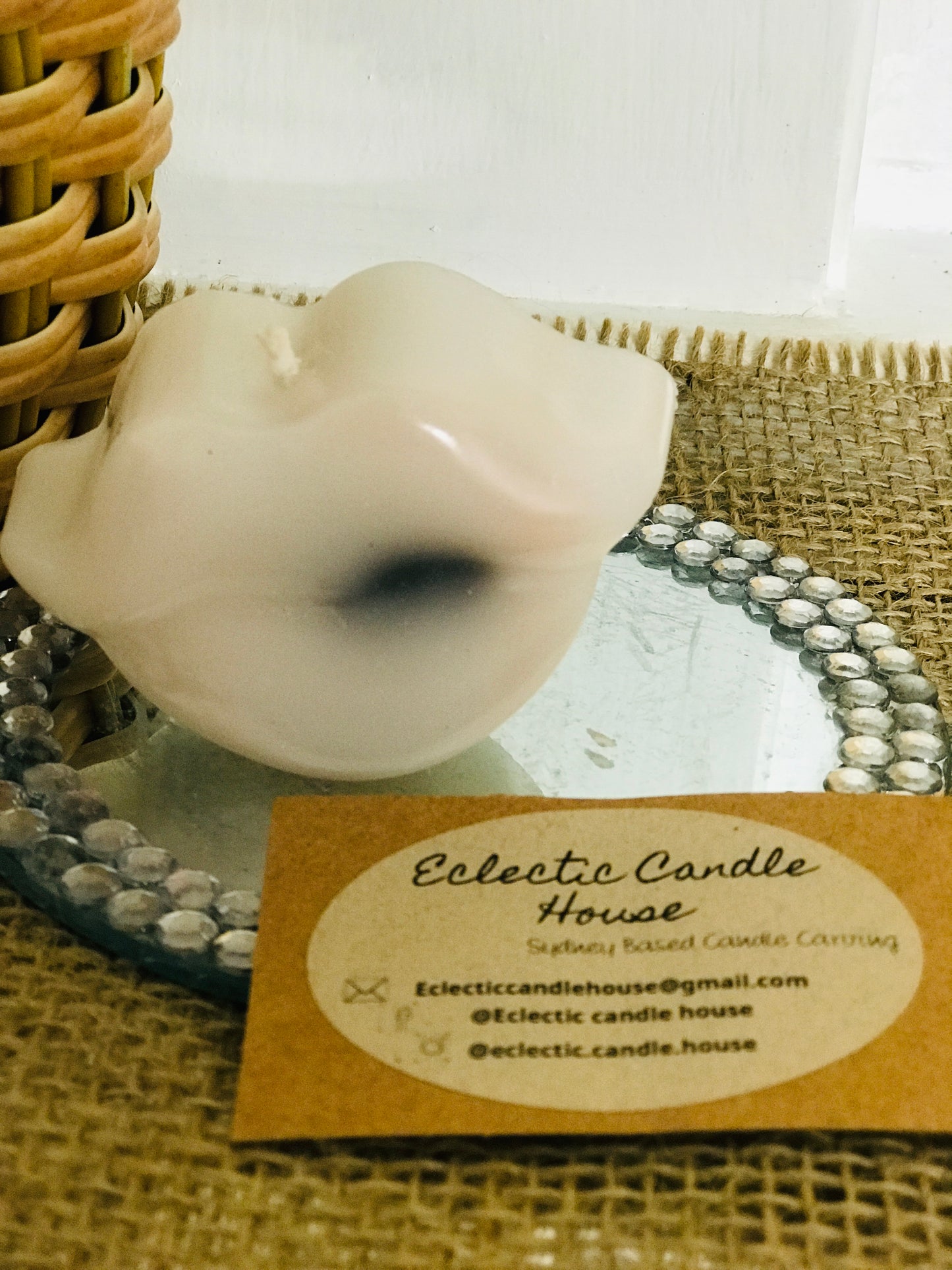 Lips Candle