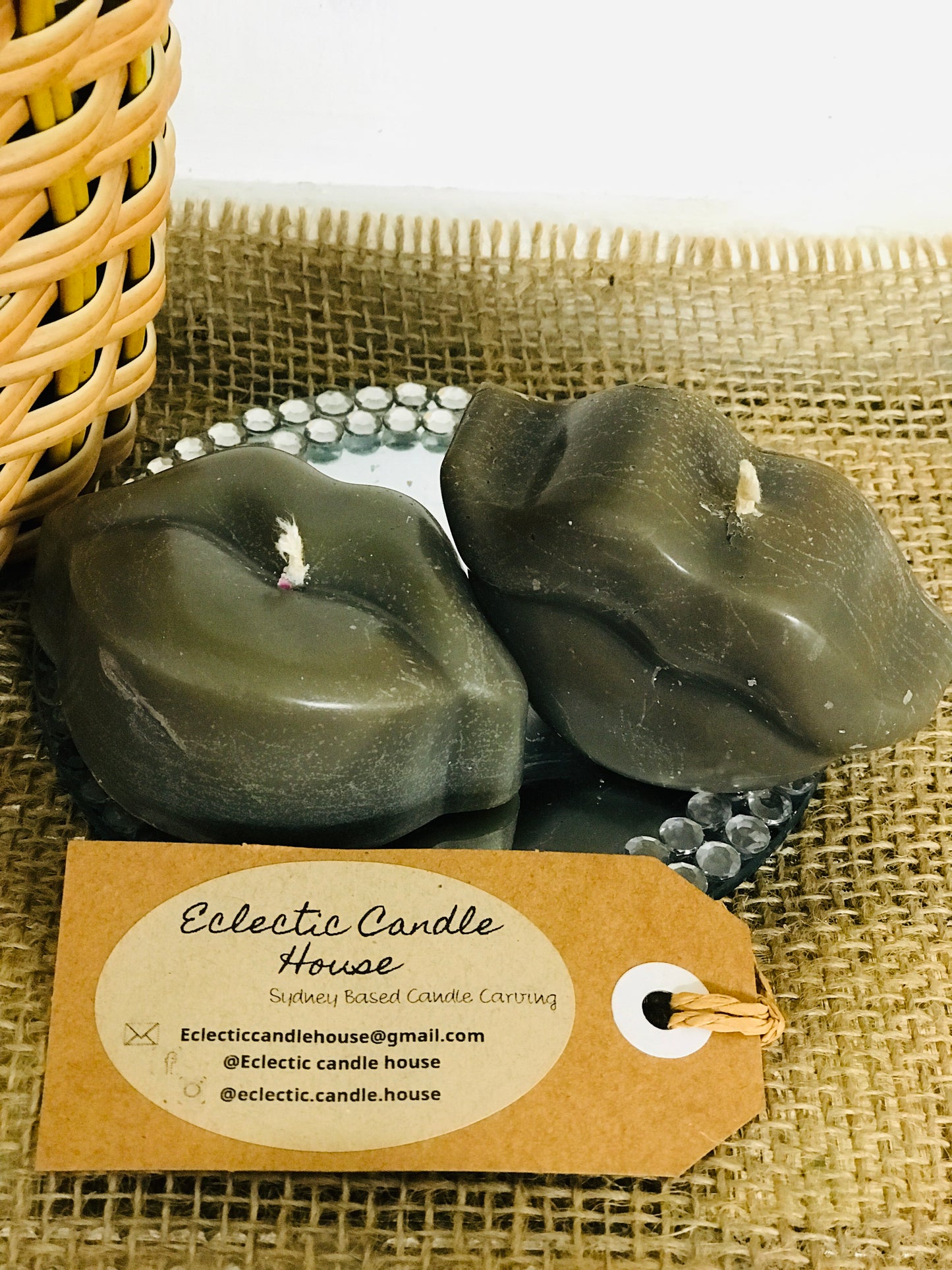Lips Candle