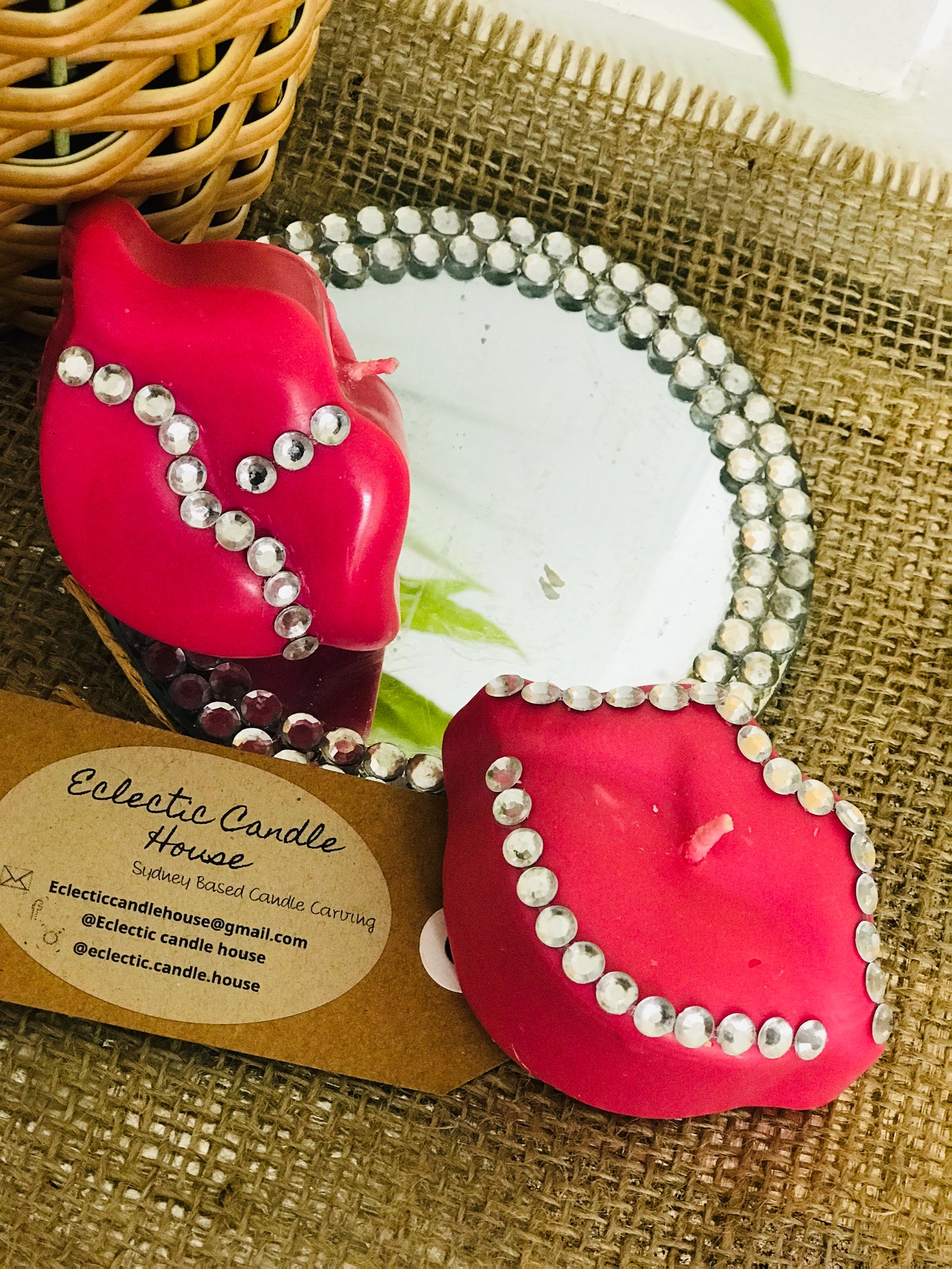 Lips Candle