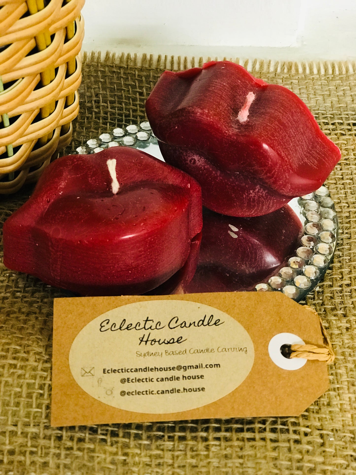 Lips Candle