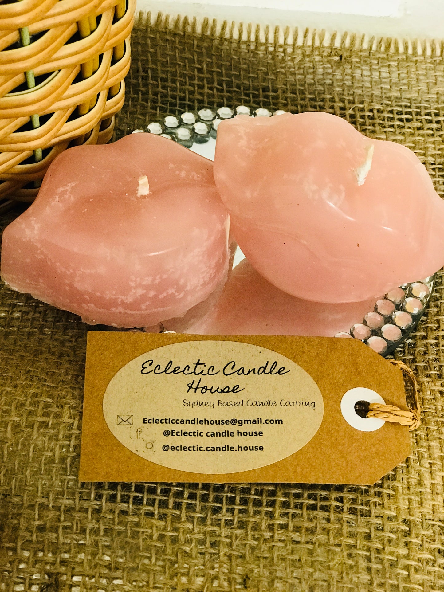 Lips Candle