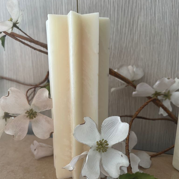 Star Pillar Candle - Medium