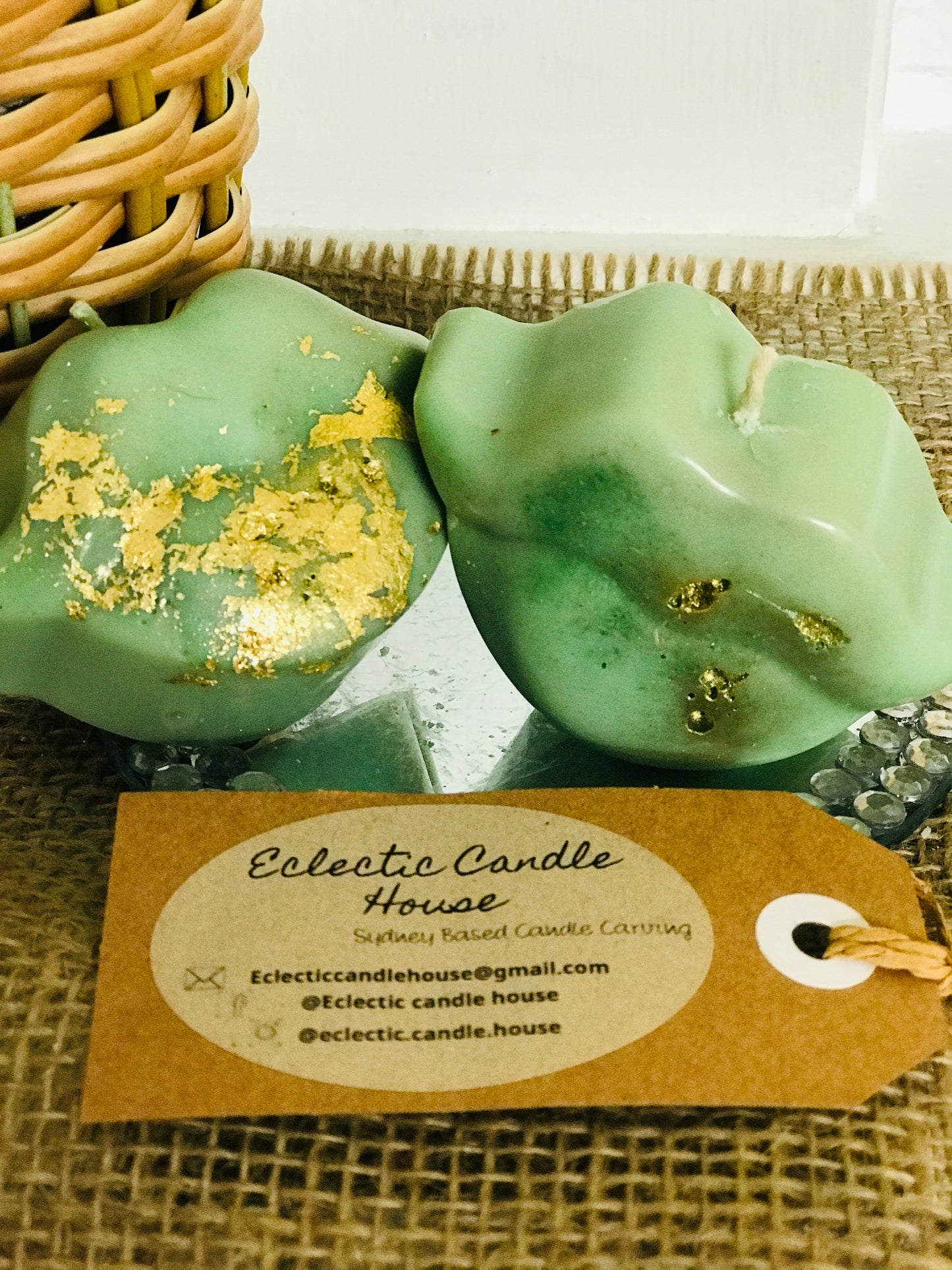 Lips Candle