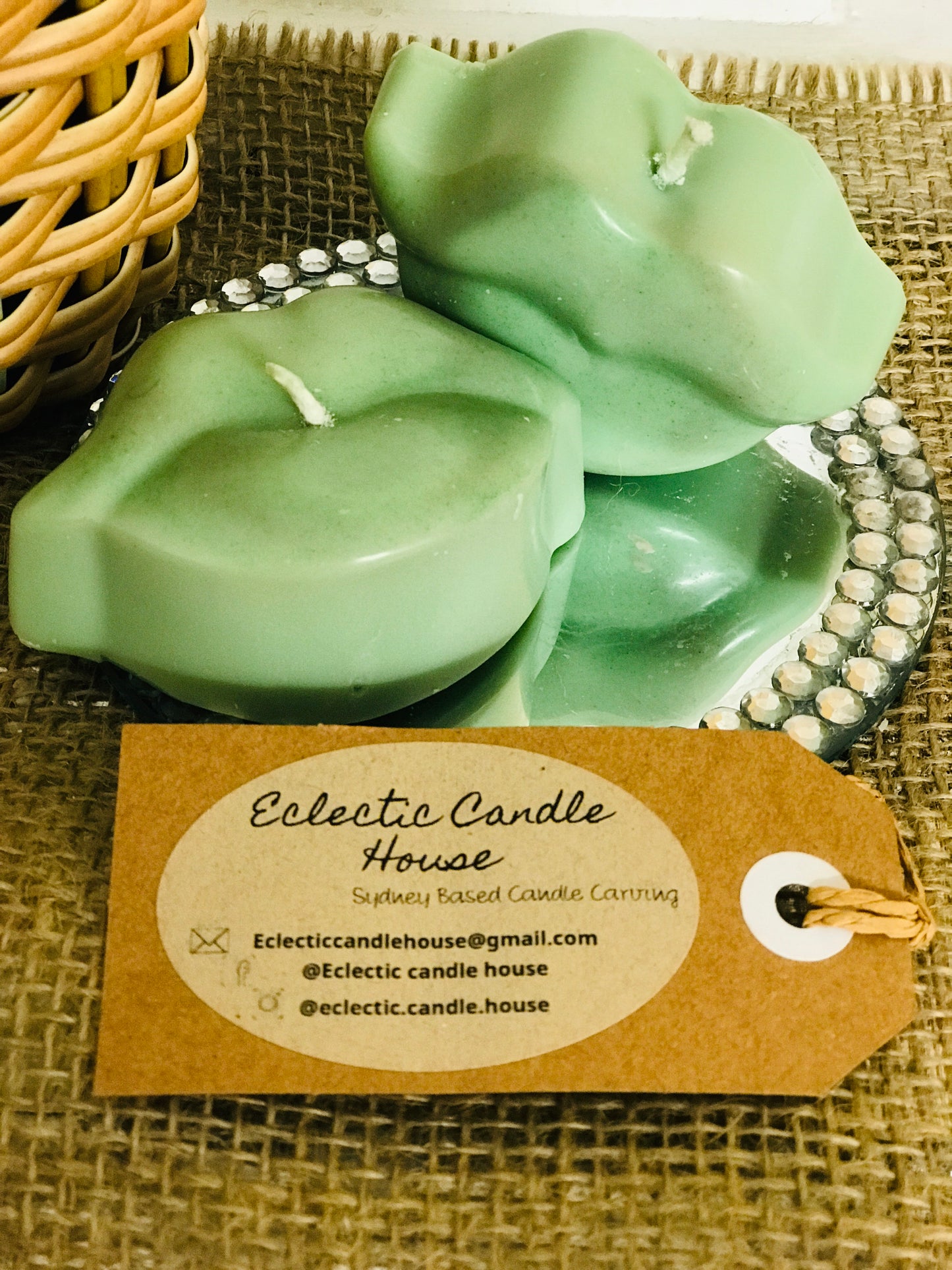 Lips Candle