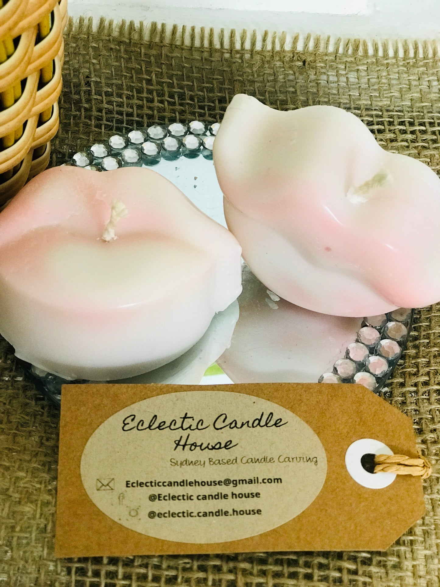 Lips Candle