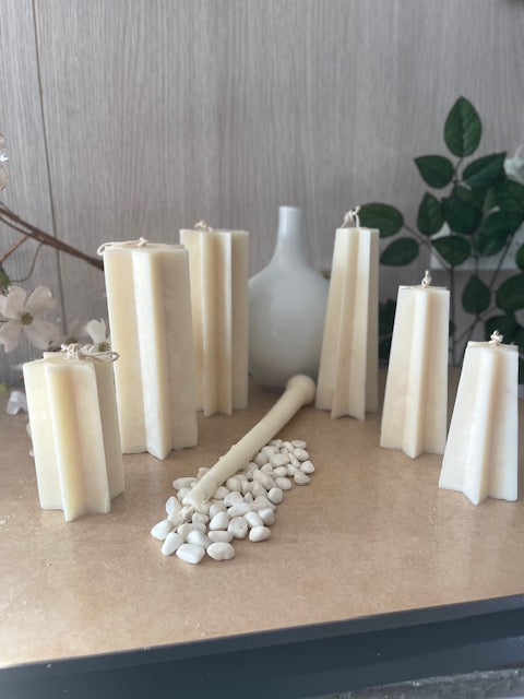 Star Pillar Candle - Medium