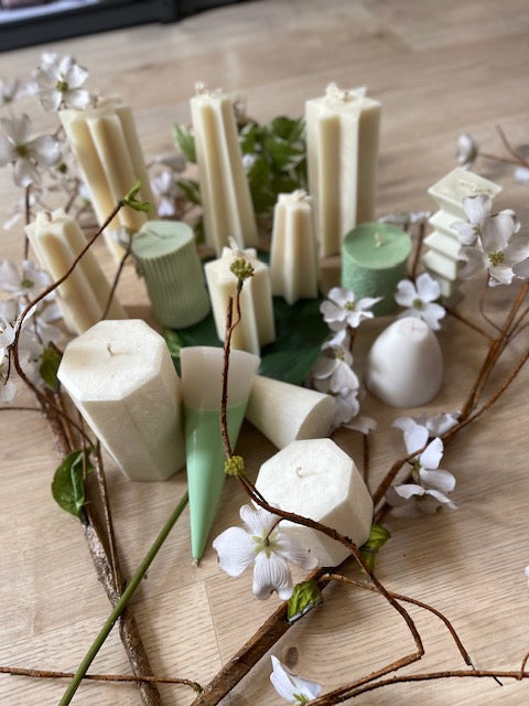 Star Pillar Candle - Medium