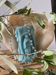 3D Religious Pillar Candle Collection (5 pcs)