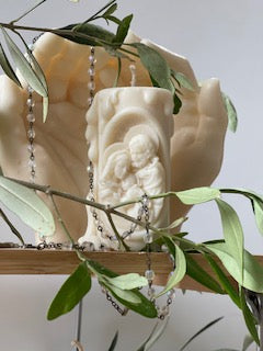 3D Religious Pillar Candle Collection (5 pcs)