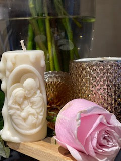 Holy Family 3D Pillar Candle