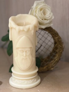 St Charbel Pillar Candle