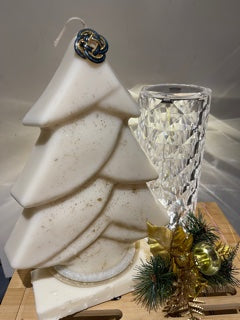 Christmas Tree 2D Candle