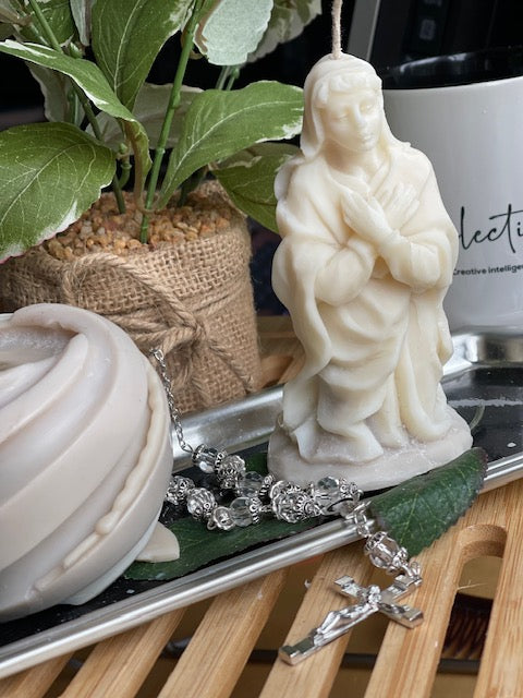 Blessed Mother Mary Candle