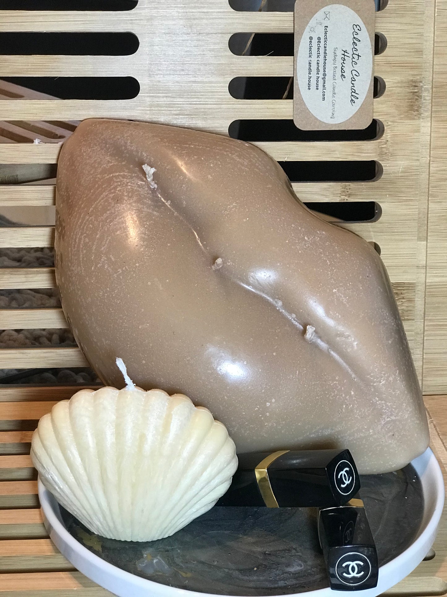 Jumbo Lips Candle
