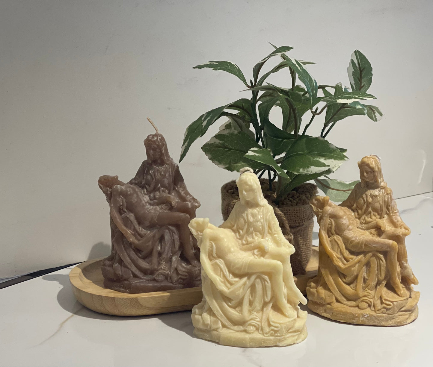 Pieta Candle