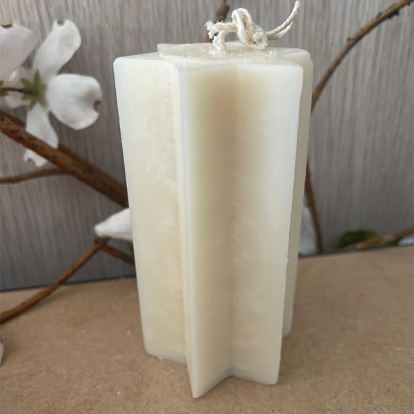 Star Pillar Candle - Small