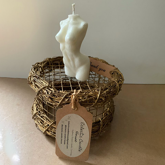 Female Torso Candle
