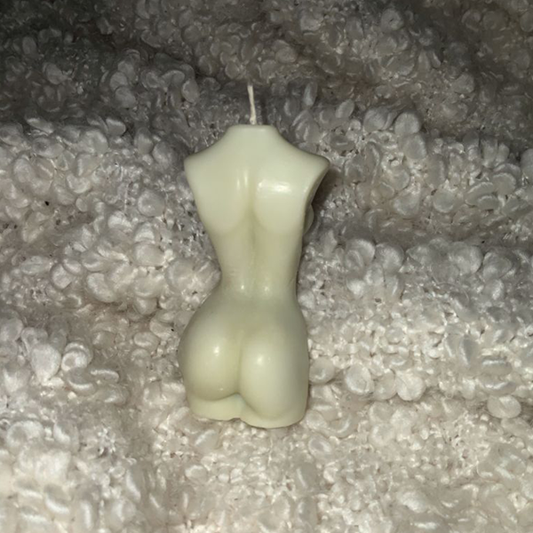 Female Torso Candle