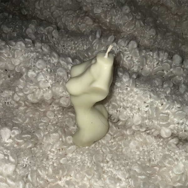 Female Torso Candle