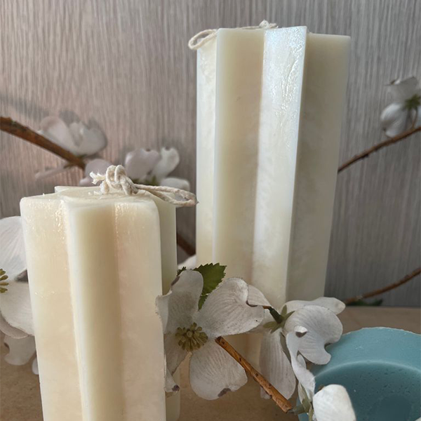 Star Pillar Candle - Small