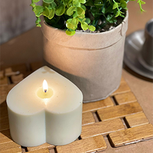 Load image into Gallery viewer, Soy Heart Candle Handmade and Scented

