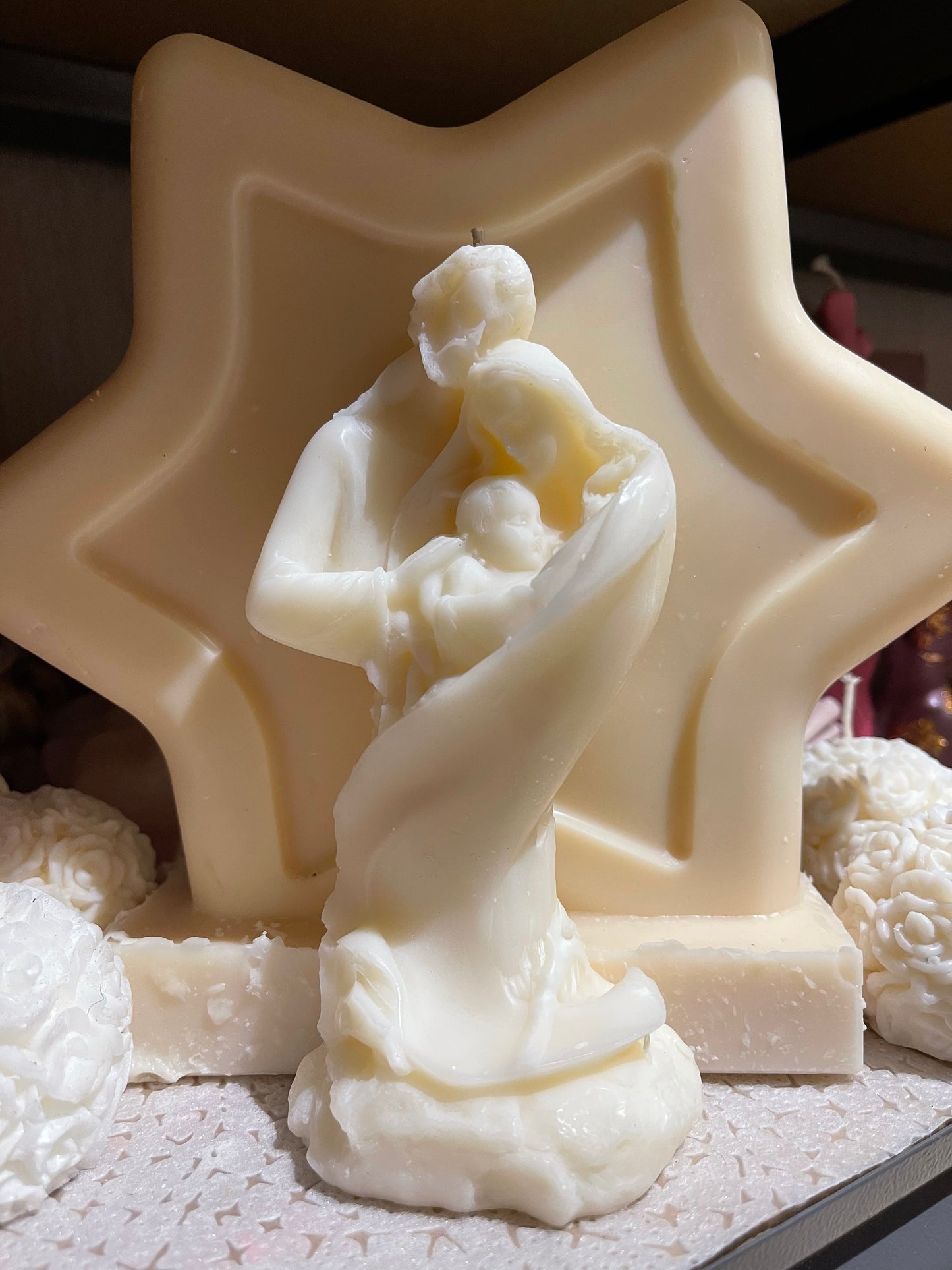 Holy Family Modern Candle